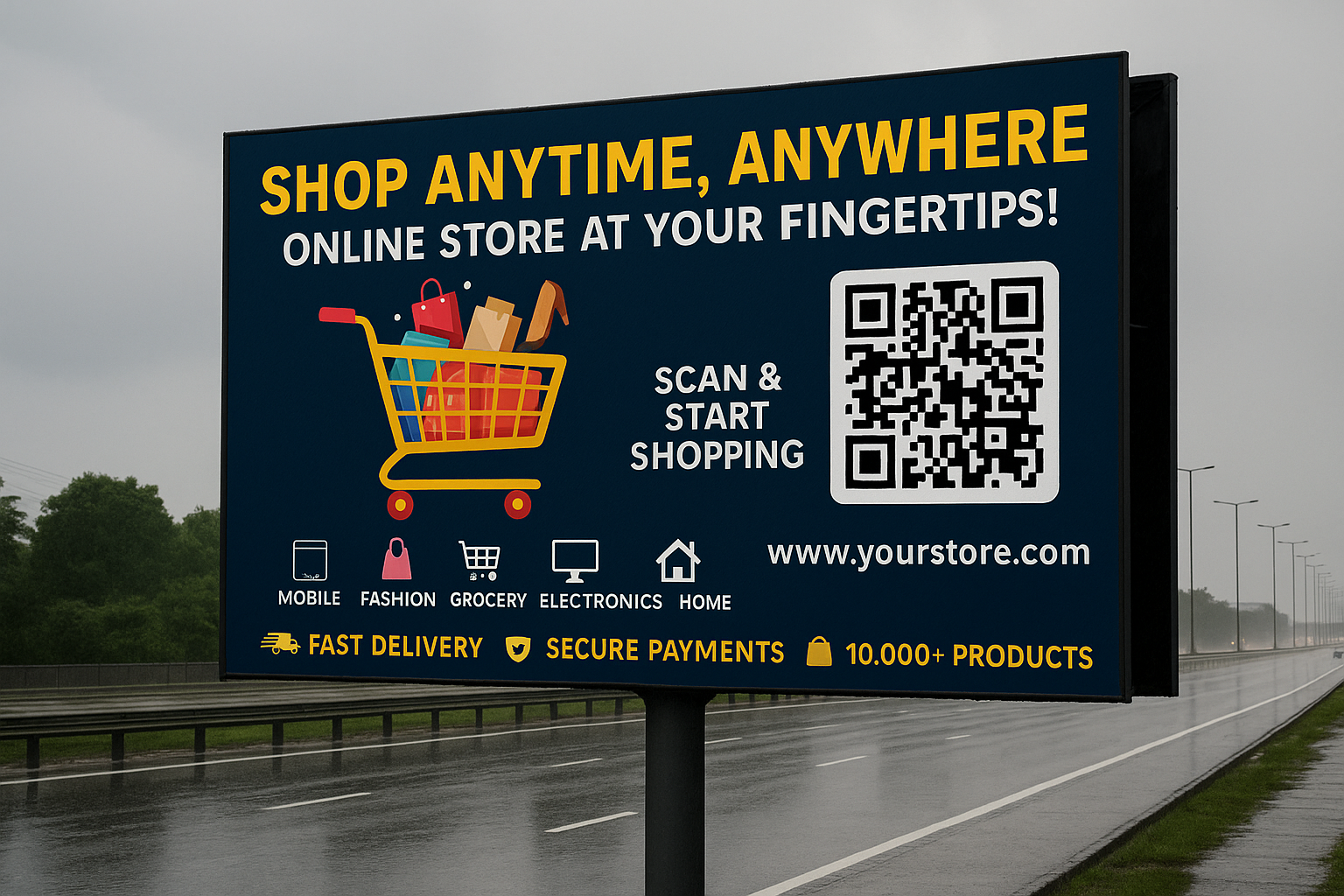 personalised waterproof poster printing